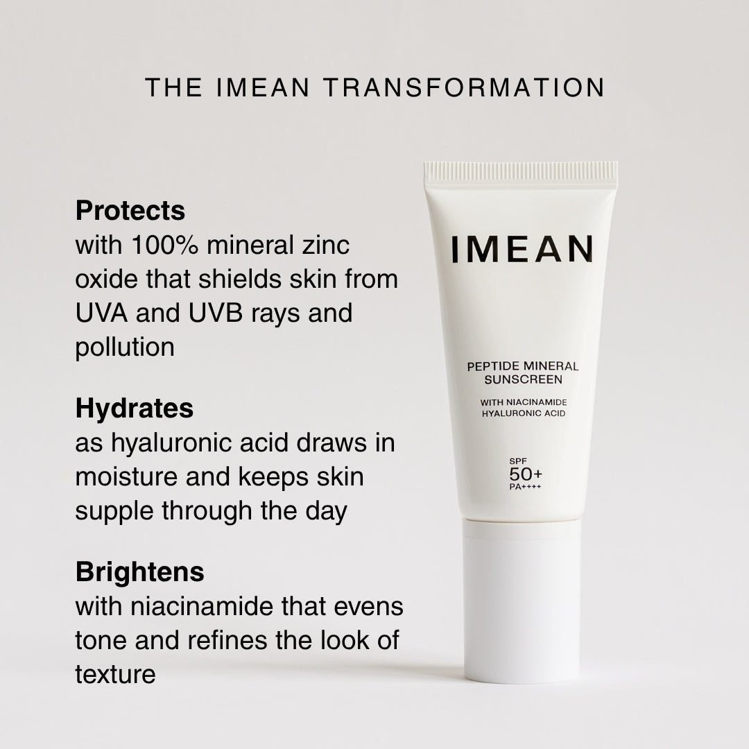 PEPTIDE MINERAL SUNSCREEN by Imeanbeauty –